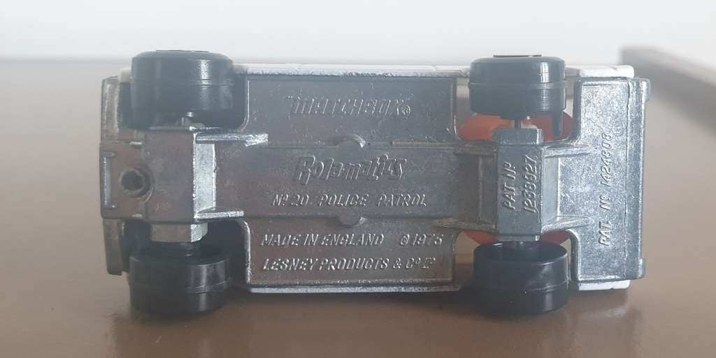 Matchbox Rolamatics Police Patrol Car